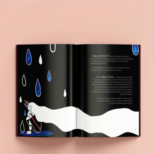 Ilustração para Capa, Miolo de livro infantil