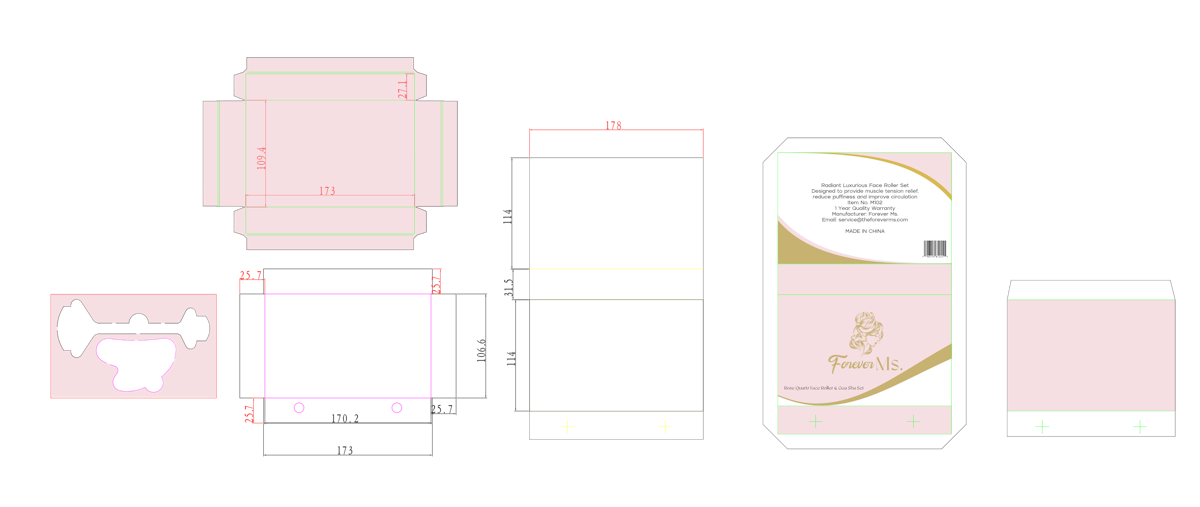Packing beauty product