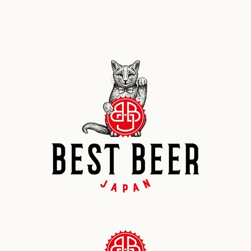 Logo design for Best Beer Japan - online seller of unique Japanese craft beer