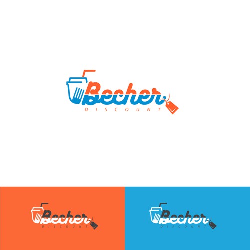 Logo plastic cups and for all sorts of food service packaging