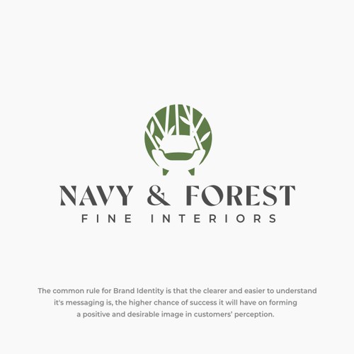 Organic logo for furniture
