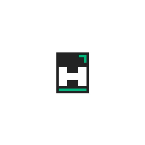 Bold Streetwear Logo Design with Pixel-Inspired “H” for HYPE Brand