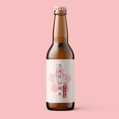 Japan beer label 