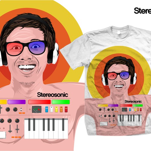 T-Shirt for Stereosonic design contest!