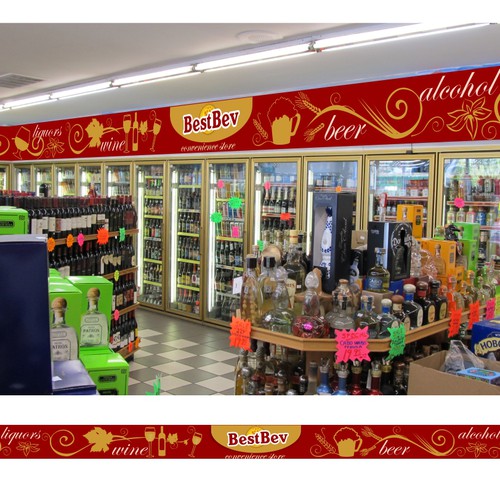 Mural Design for Upscale Beverage Store!
