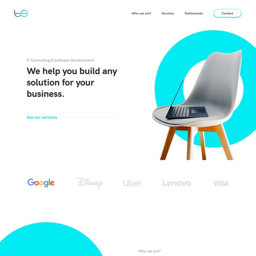 Modern Web Design for a Tech Company