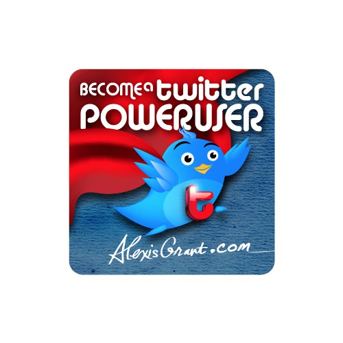 icon or button design for Socialexis (Become a Twitter Power User)