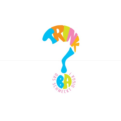 Logo for a young celebration audience - Alcohol and party