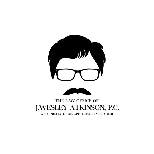Ted Lasso look alike logo for J.Wesley Atkinson