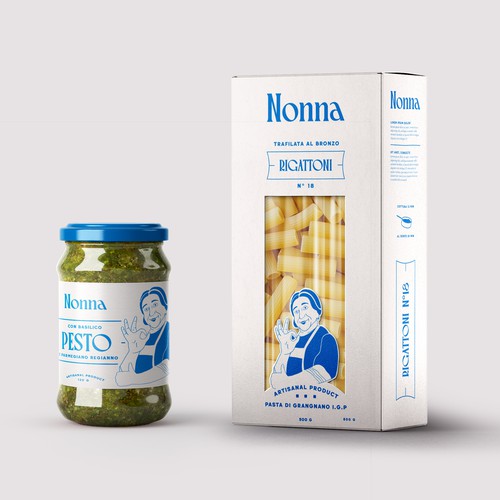 Italian food branding