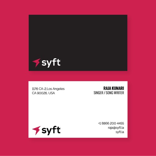 Business Card for Syft LA