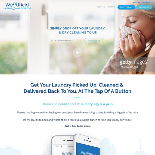 Woodfield Laundromat Express Homepage