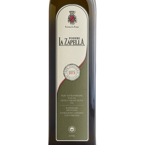 Label for Olive Oil