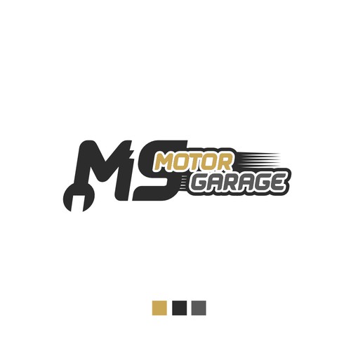 ms motor garage logo