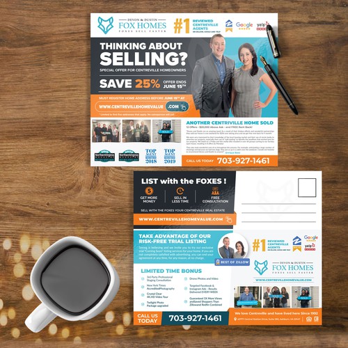 Realtor Postcard Design 