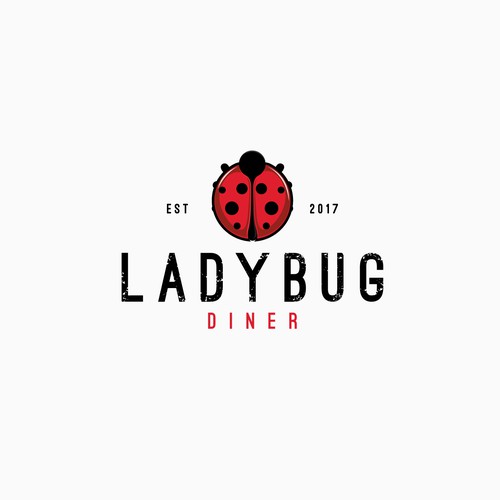Logo concept for Ladybug Dinner-finalist