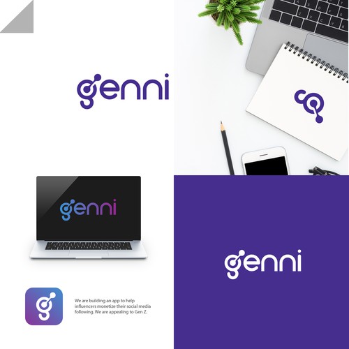 Genni Logo Design
