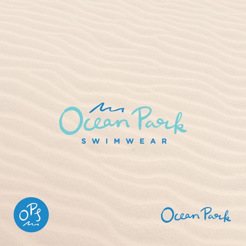 Ocean Park Swimwear | logo design.