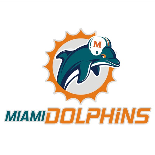 99designs community contest: Help the Miami Dolphins NFL team re-design its logo!