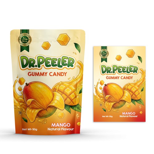 Design a Rebrand for a Gummy Brand