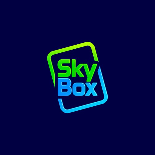 Bold logo concept for SkyBox