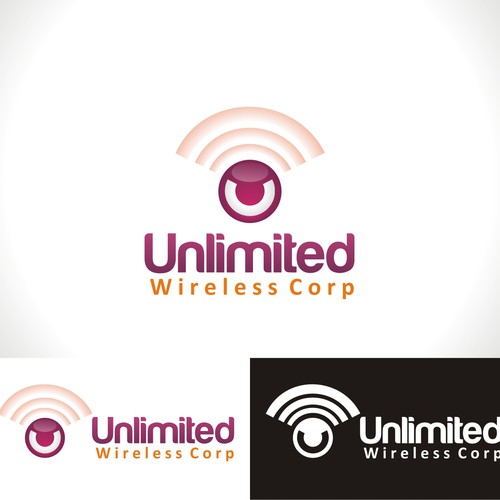 Create the next logo for Unlimited Wireless Corp