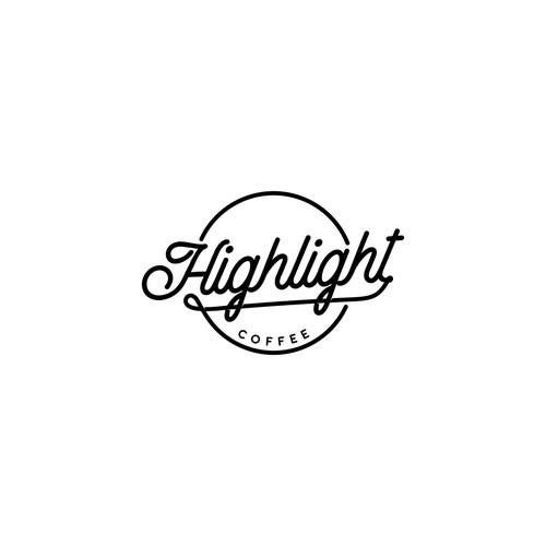 LOGOTYPE for HIGHLIGHT COFFEE