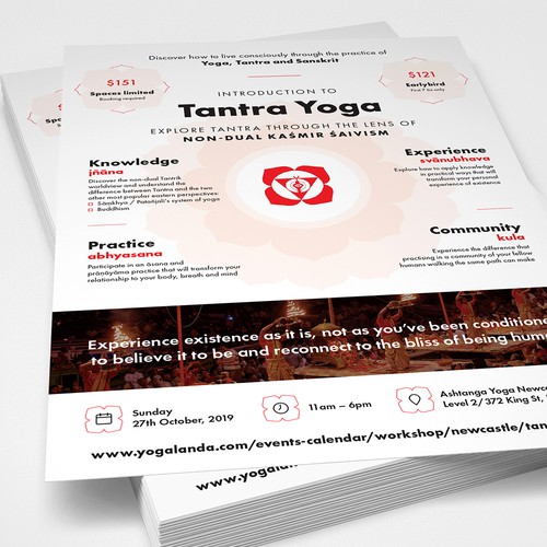 Tantra Yoga Flyer