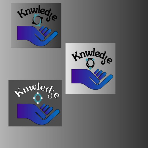 Create an inspiring logo for knwledge sharing