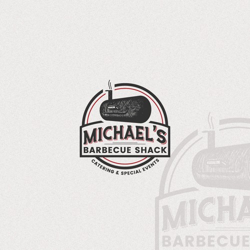 Crafted logo concept for BBQ restaurant