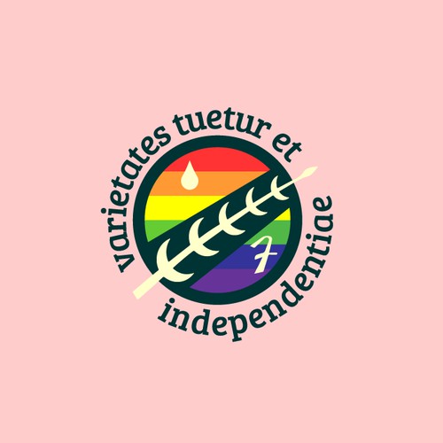 Emblem logo for diversity and independence organization