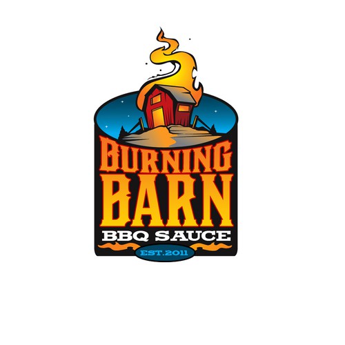New logo wanted for Burning Barn BBQ Sauce