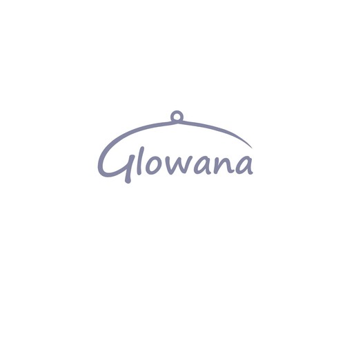 Bold logo for company Glowana