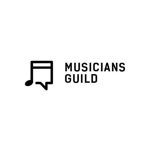 Show your talent with a logo for Musicians Guild