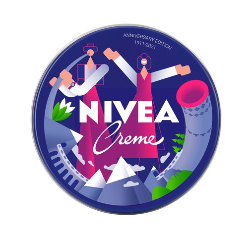 Nivea Packaging Design