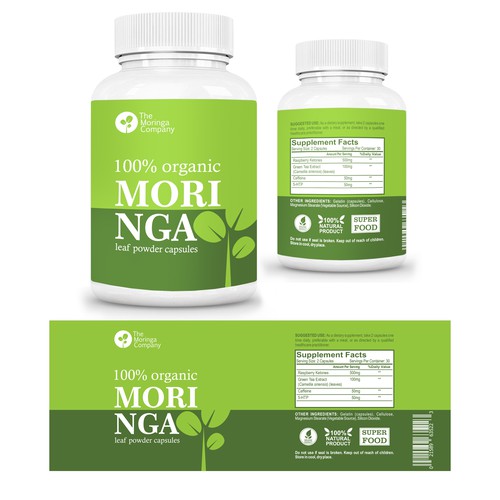 Nutritional Supplement Label