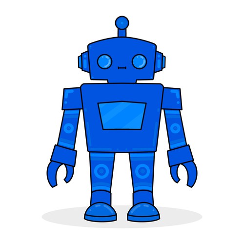 Robot mascot design