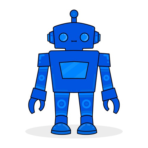 Robot mascot design