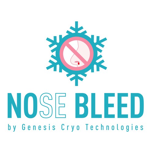 Logo concept for "NoSE BLEED"