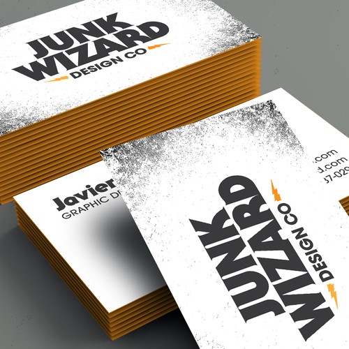 Business Card, Junk Wizard Design