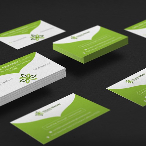 Business Card design for Trauma and Healing Foundation