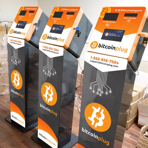 Bitcoin ATM Warp Cover