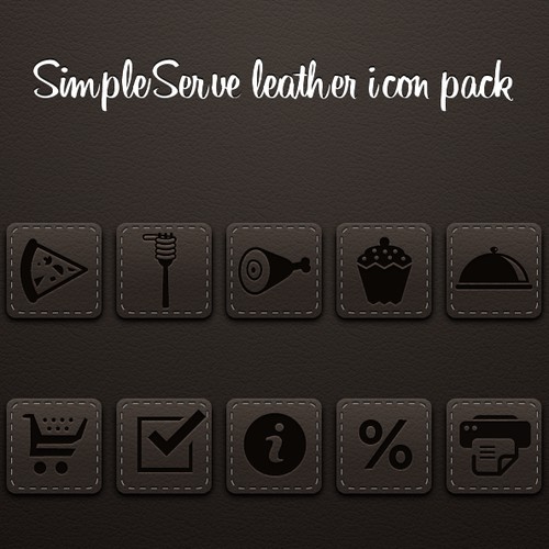 SimpleServe Icon Set