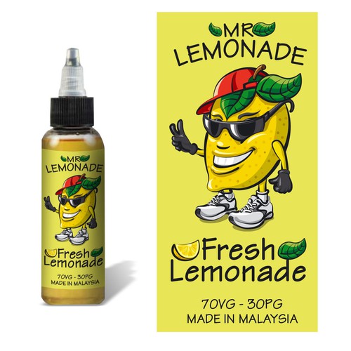 Mr Lemonade label