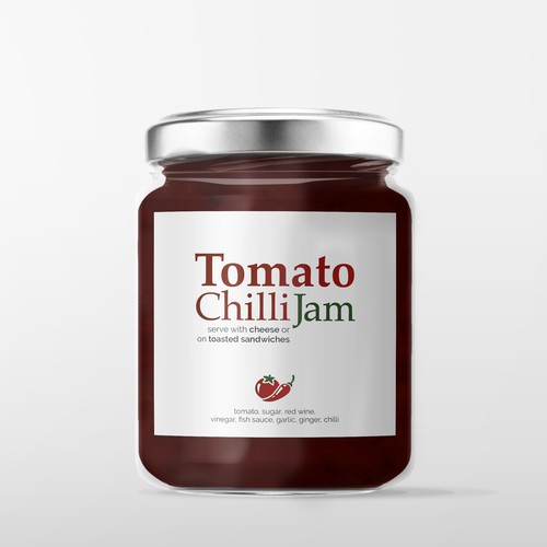 Packaging Proposal For Tomato Chilli Jam