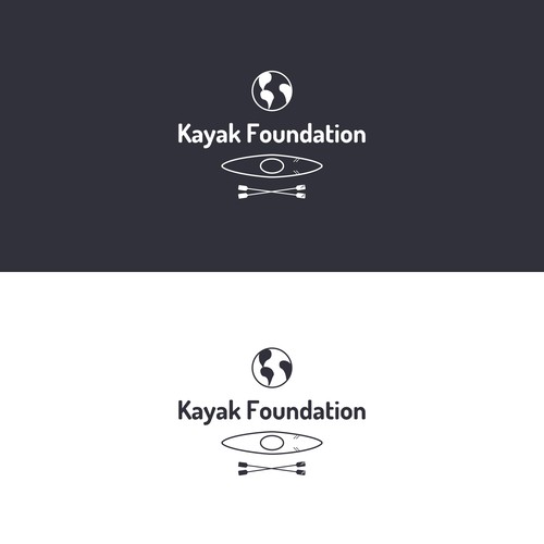 Minimalist logo for Kayak Foundation