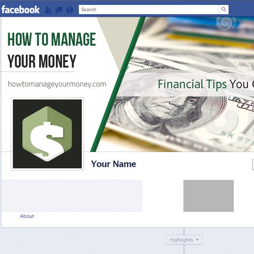 How to manage your money.com Facebook cover