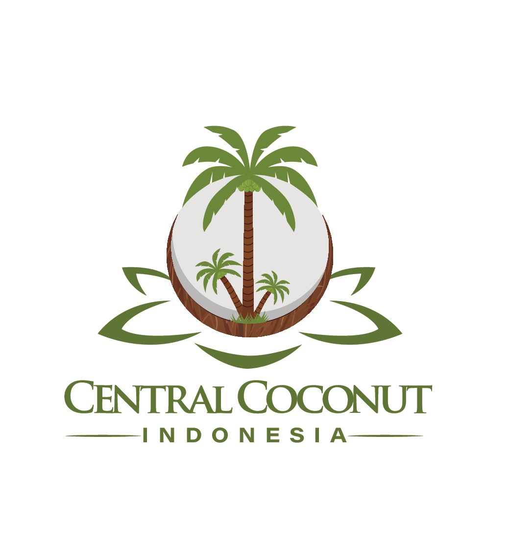 Design a unique logo for a coconut industrial company In Indonesia