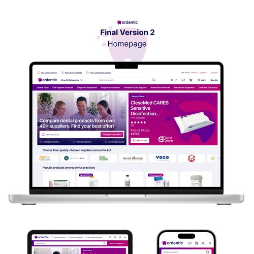 Website for ordentic