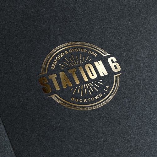 logo for new restaurant- Station 6